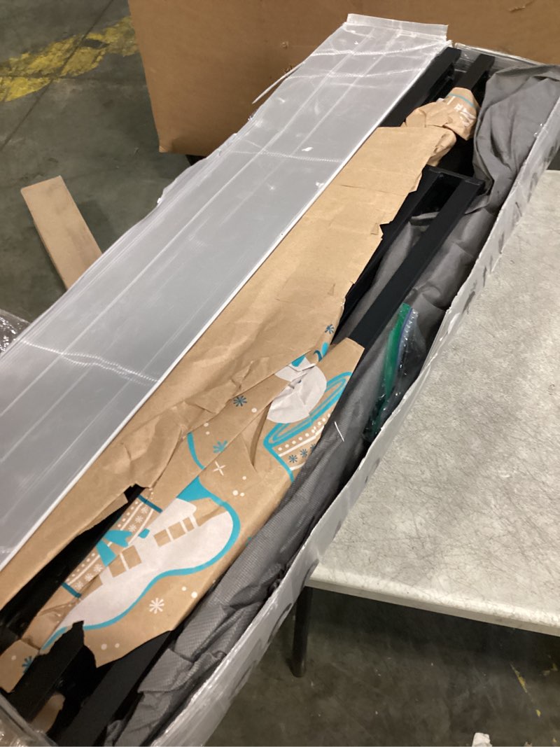 Condition photo showing New/Like New for theark box spring queen size 3 inch, 3000lbs heavy duty queen box spring metal mattress foundation, easy assembly, noise free 3 inch high queen