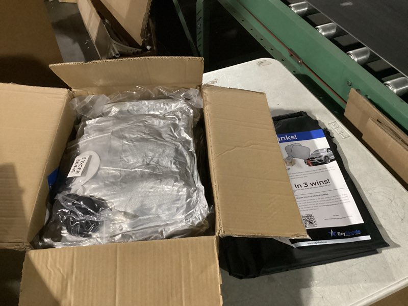 Condition photo showing New/Like New for EzyShade 10-Layer SUV Car Cover Waterproof All Weather. See Vehicle Size-Chart for Accurate Fit. Outdoor Full Exterior Covers for Automobiles Heavy Duty Tarp Jeep Rav4 CRV. Size S4 (See SizeChart) Reflective S4 - see Vehicle Size Chart