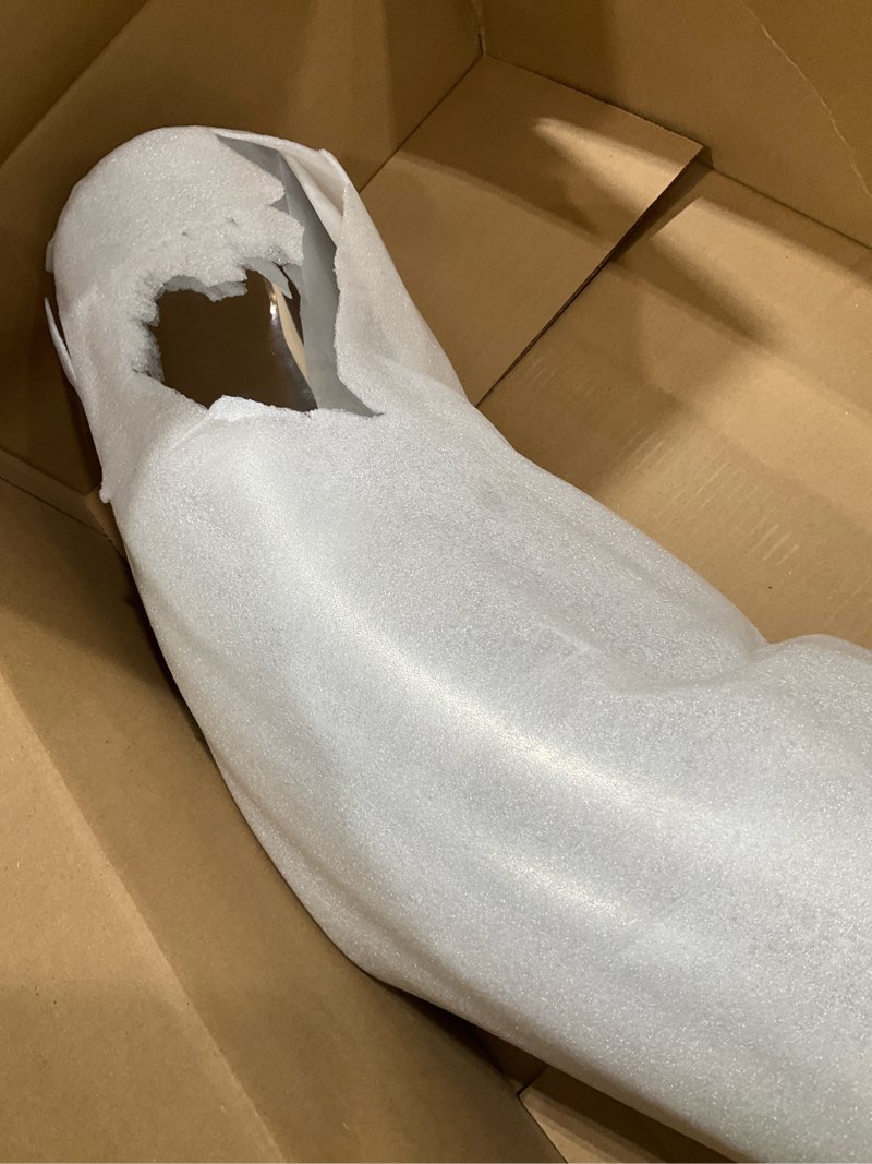 Condition photo showing Good Condition for exhaust tip universal 5 to 6 inch exhaust elbow pipe with clamp – chrome fits car, truck & diesel, pickup truck 5'' inlet 6'' outlet 5'' inlet 6'' outlet