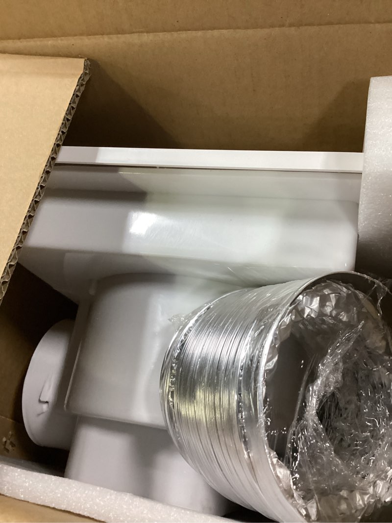 Condition photo showing Good Condition for 9.8" Panel Bathroom Exhaust Fan with Light, Bathroom Ventilation Fan with 12W 6500K LED Light, 120 CFM 1.0 Sones Low Noise, 4 Inch Duct Quiet Square Fan for Home Bath Restroom Hotel Office 9.8 inch Panel