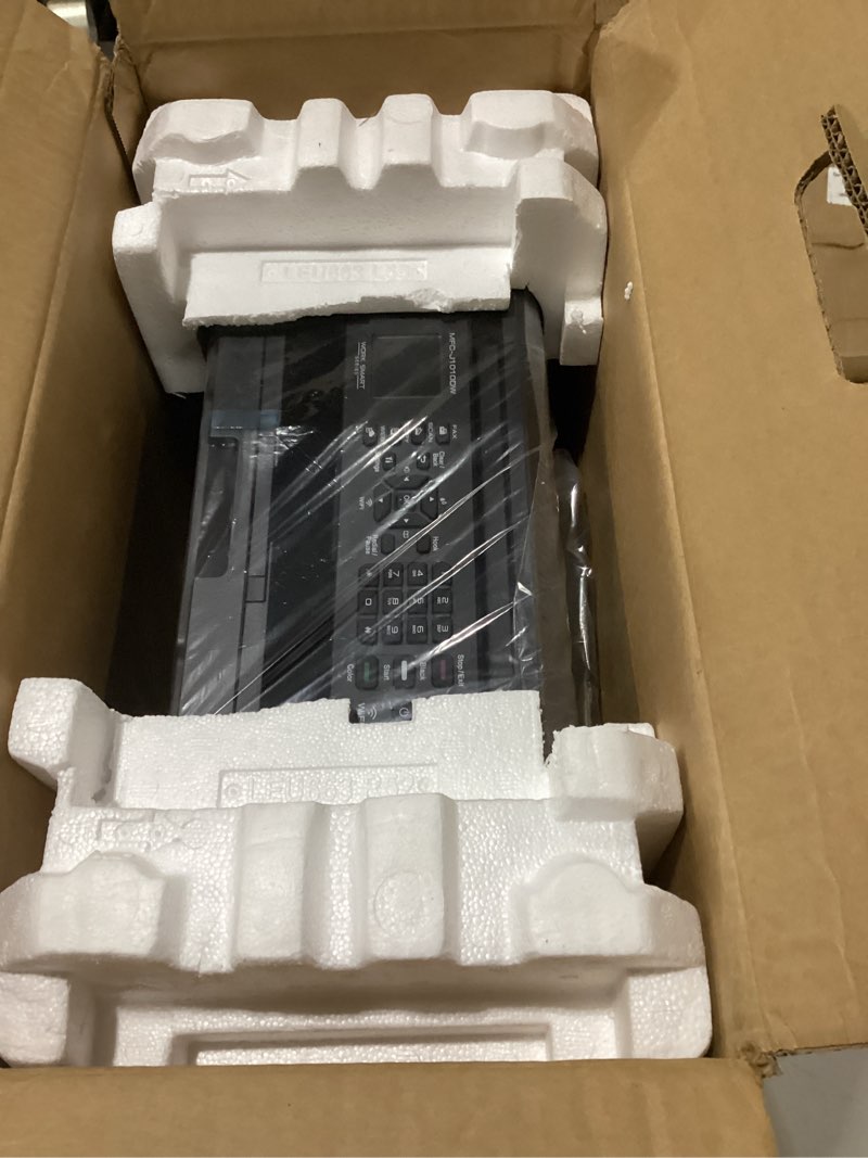 Condition photo showing New/Like New for Not tested!!! Brother MFC-J1010DW Wireless Color Inkjet All-in-One Printer with Mobile Device and Duplex Printing, Refresh Subscription and Amazon Dash Replenishment Ready (Renewed Premium) Previous Model: MFCJ1010DW Renewed (Refurbished)