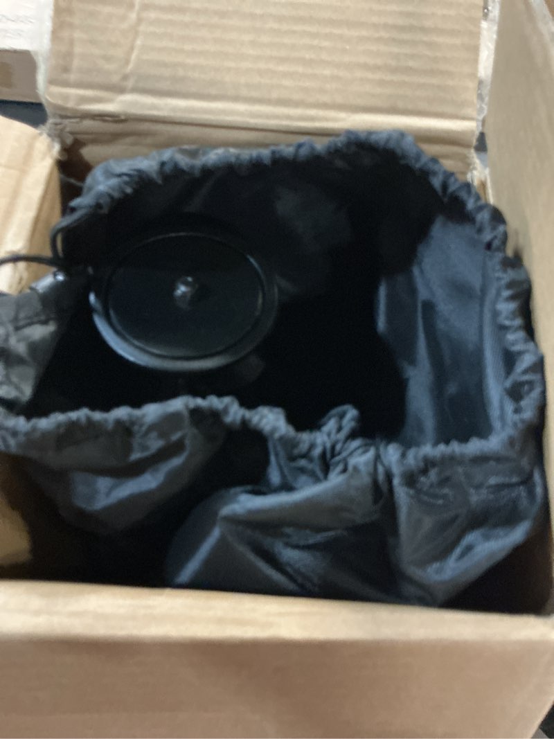 Condition photo showing Good Condition for Extra Large Hunting Blind 4 Person with Portable Hunting Chair, 288/360 Degree See Through Pop up Ground Blinds for Deer Turkey Duck Hunting, Bow Hunting Adjust Windows with Silent Zipper Camo WhiteSky-288° See Through