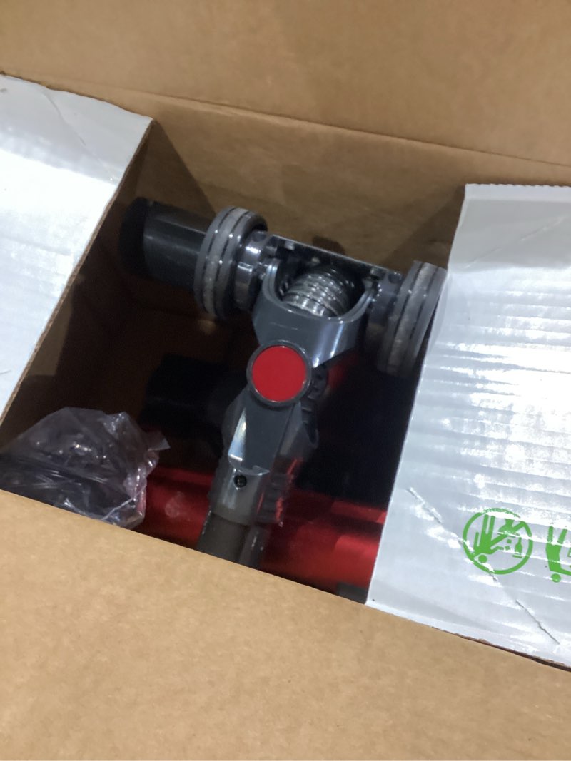 Condition photo showing As Is for Cordless Vacuum Cleaner with Self-Standing, 40KPA Stick Vacuum Cleaners for Home, 8-in-1 Lightweight Rechargeable Vacuum, 7-Layer Filtration,Ideal for Carpet, Pet Hair, Hardwood Floors