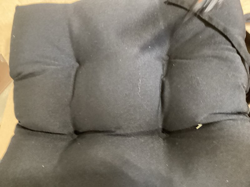 Indoor Dining Chair Cushion Cushion Color: Black