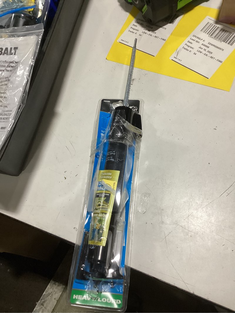 Condition photo showing As Is for wright products 11.25-in e-z hold adjustable black aluminum hold open screen/storm door pneumatic closer