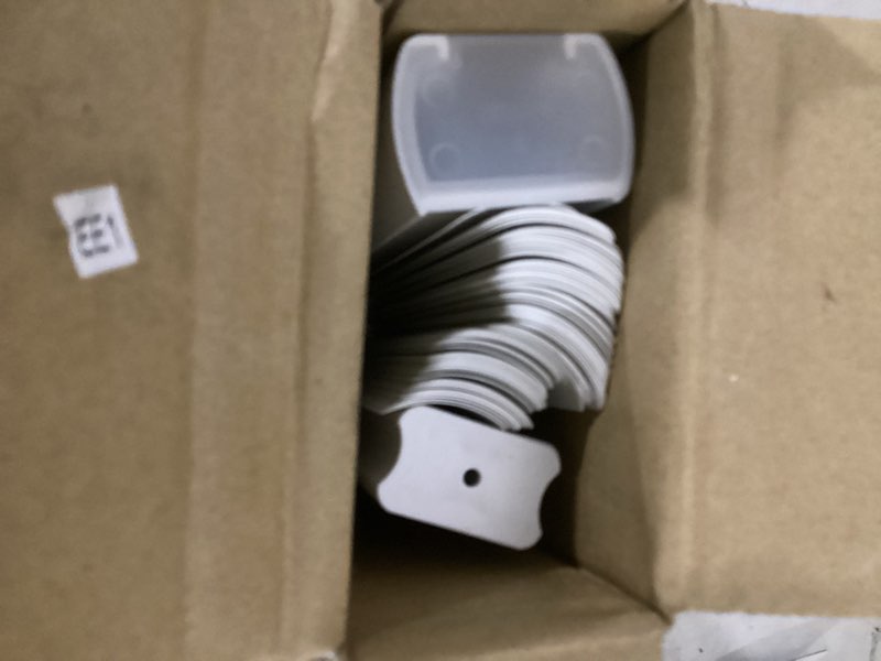 Condition photo showing As Is for (possibly used)project source light filtering 1-in slat width 43-in x 64-in cordless white vinyl light filtering mini-blinds item #889872 | model #42838