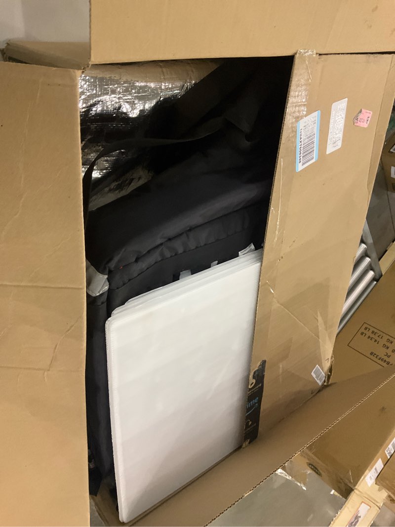 Condition photo showing As Is for PK-140Z: Huge Heat Insulation Food Delivery Bag for Motorcycle, Big Pizza Delivery Bags for Bicycle/Scooter, 2 Layers, Rigid Frame, Side Loading, 20" x 20" x 20"