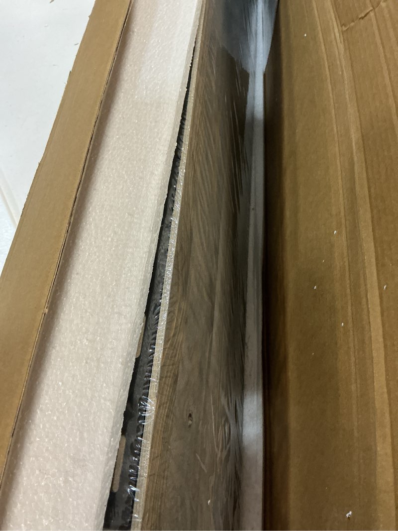 Condition photo showing New/Like New for axeman floating shelves for wall - 36 inch grey wood shelves for wall set of 2-36w x 8d farmhouse floating wood shelves for living room bedroom laundry room garage farmhouse grey wash 36inch