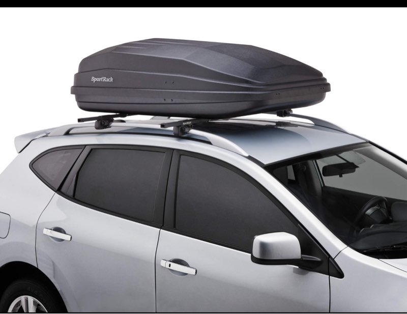 SportRack Vista XL Rear Opening Cargo Box,Black