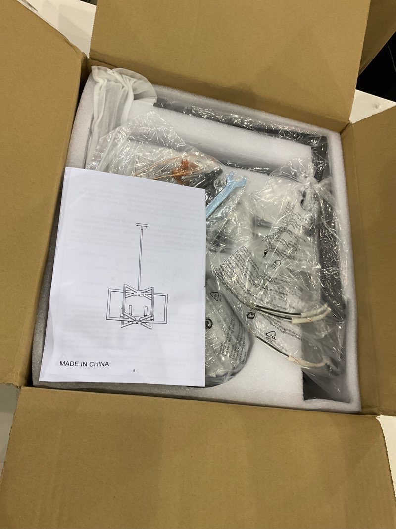 Condition photo showing New/Like New for Chandalier, Black,6 Light