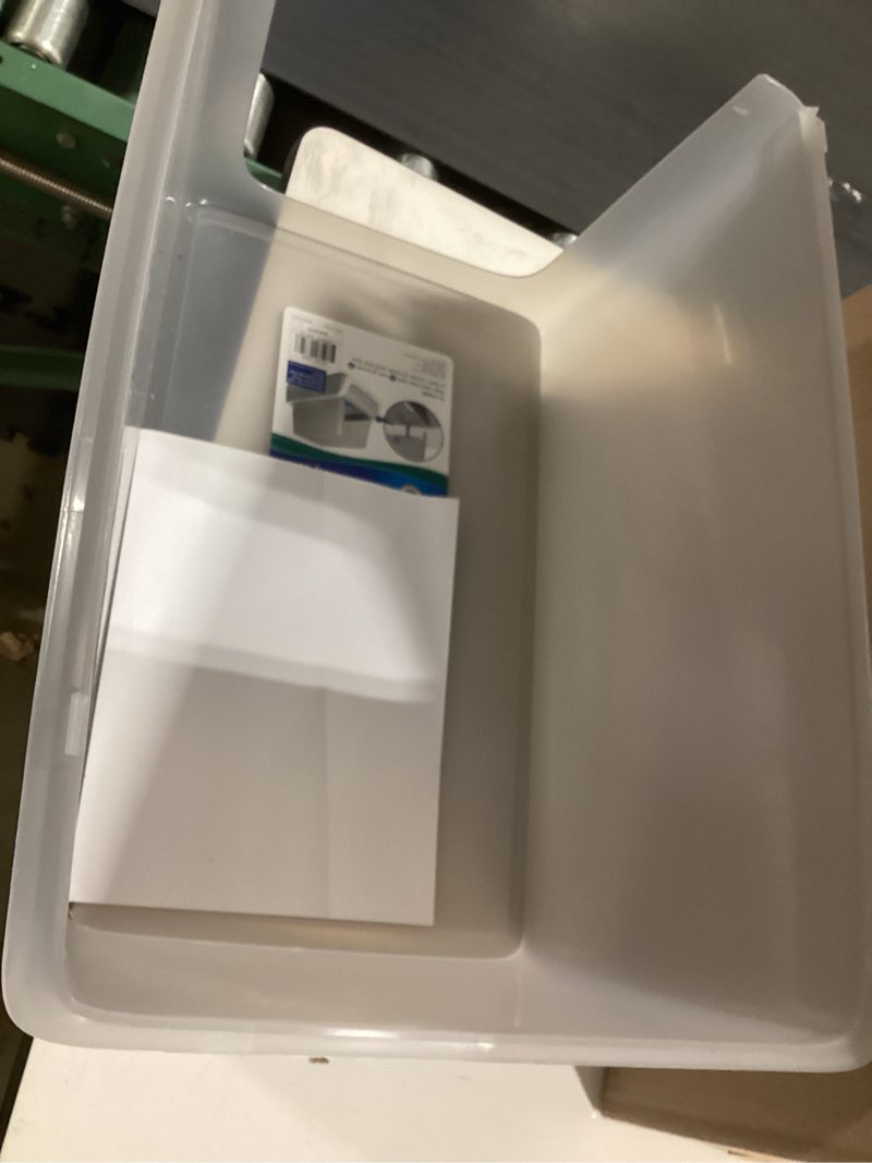 Condition photo showing Good Condition for petsafe scoopfree litter box privacy cover - convenient potty cover with minimalist cabin design & durable construction - removable hood for skittish cats - washable & travel friendly