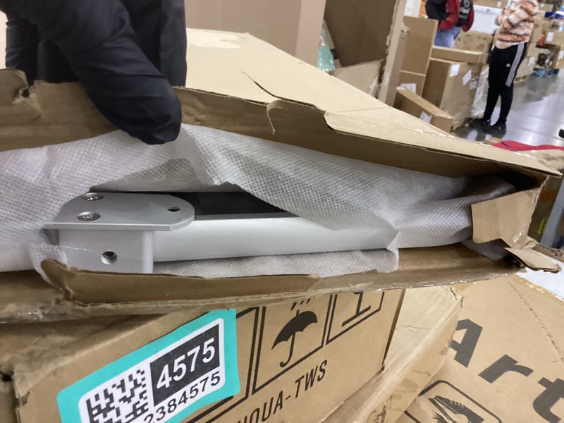 Condition photo showing Good Condition for Towel Rack for Bathroom, Bath Towel Holder with Double Towel Bar and Fold-able Towel Shelf, Rustproof Towel Organizer Wall Mounted Towel Storage Hanger for Bath/Balcony/Lavatory(24In Sliver) Sliver 24 IN+3 Hook