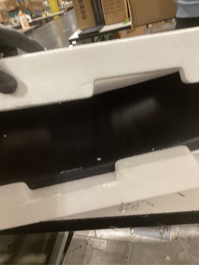 Condition photo showing Good Condition for SANSUI 27 Inch Curved 160Hz Gaming Monitor, 1500R Curved Computer Gaming Monitor FHD 1080P, 4000:1, 110% sRGB, FPS/RTS, 1Ms MPRT|FreeSync|HDR|Low Blue Light|HDMI DP| VESA Support, HDMI Cable Incl. 27 Inch 160Hz Gaming Curved 1500R