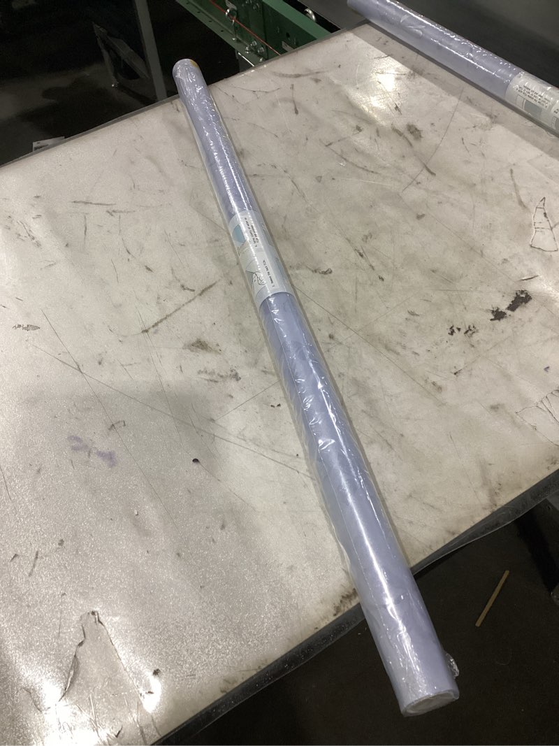 Condition photo showing New/Like New for DKTIE Static Cling Etched Faux Stained Glass Window Privacy Film Decorative Films with Rainbow Effect Two-Way Privacy Day and Night Door Window Covering (W639, 17.7in X 78.7in) W639 17.7in X 78.7in