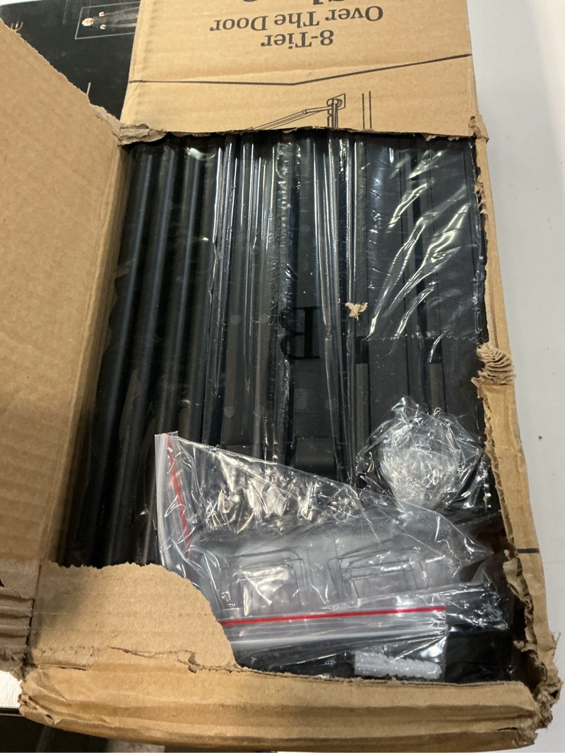 Condition photo showing Good Condition for Whitmor 24 Pair Door Shoe Organizer  Sturdy 8-Tier Closet Storage Shoe Rack - Black