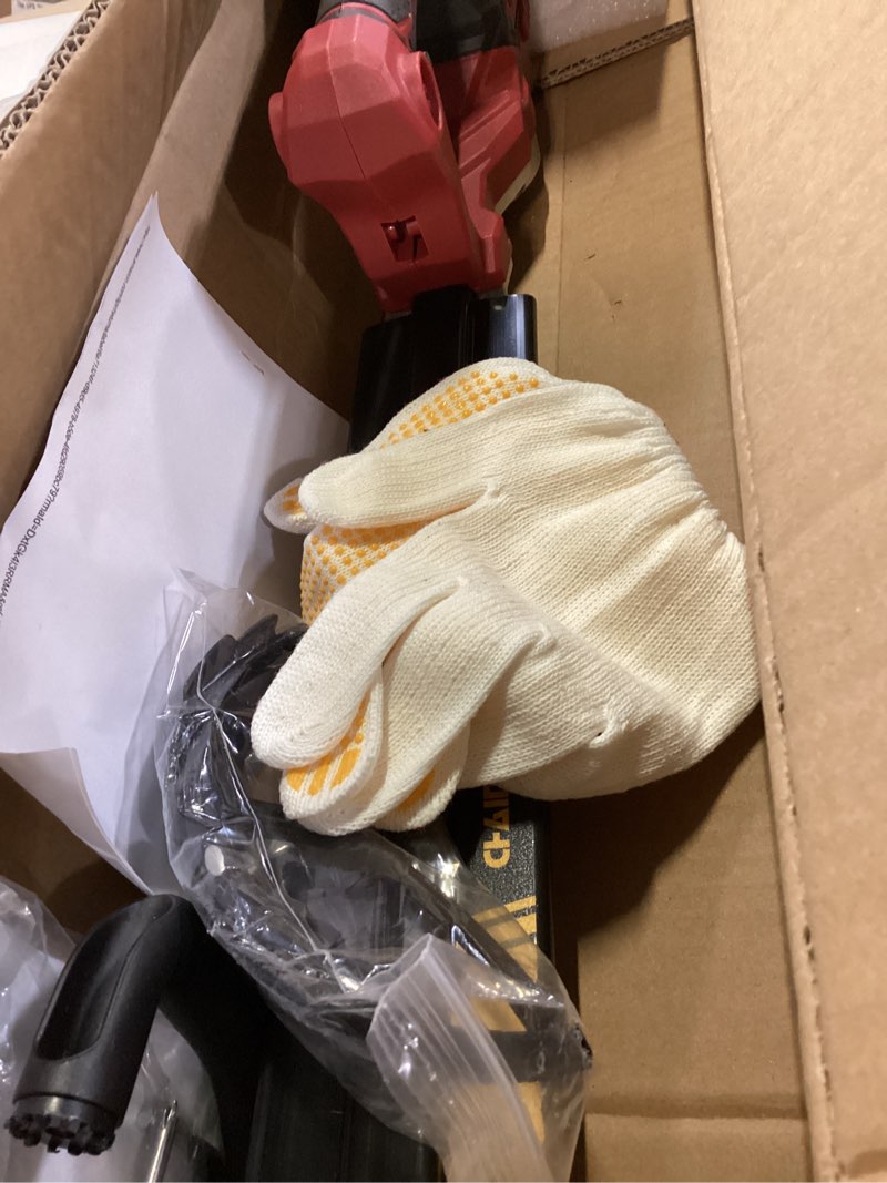 Condition photo showing As Is for hedge trimmer cordless for milwaukee 18v battery (no battery), 22 inch electric bush shrub edge trimmer, brushless motor, powerful & lightweight, 4.4lbs