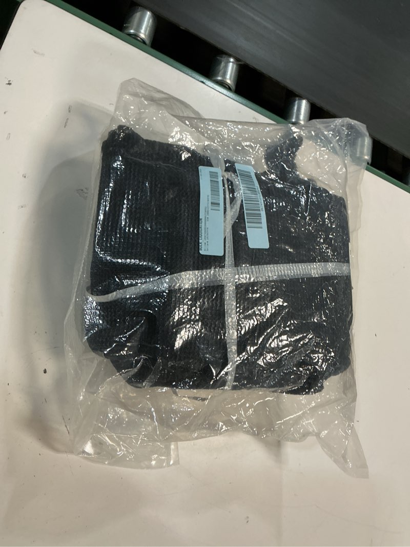 Condition photo showing Good Condition for cliselda trampoline replacement safety net for 6 straight poles round frame trampolines, breathable and weather-resistant, with adjustable straps, zippers, protection buckles(net only) 14 ft net for 6 poles