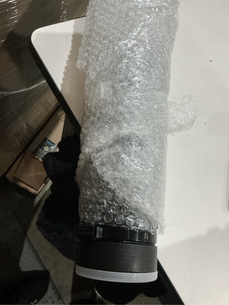 Condition photo showing As Is for dewel document tube,plastic expanding poster/art/document storage tube 24.5 to 40 inches adjustable with carrying strap waterproof and light-resistance telescoping carrying case (black-large size) black large