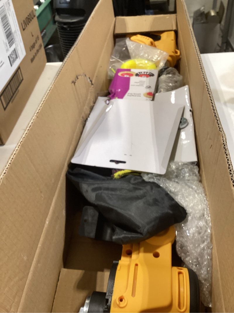 Condition photo showing Good Condition for cordless weed wacker for dewalt 20v battery, 4 in 1 weed eater battery powered, 1300w lightweight electric weed wacker, string trimmer, brush cutter for lawn, yard and bush trimming (no battery)
