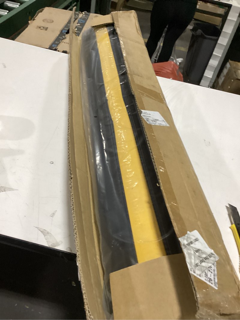 Condition photo showing As Is for happybuy 4 pack of 1-channel rubber cable protector ramps heavy duty 18000lbs load capacity cable wire cord cover ramp speed bump driveway hose cable ramp protective cover