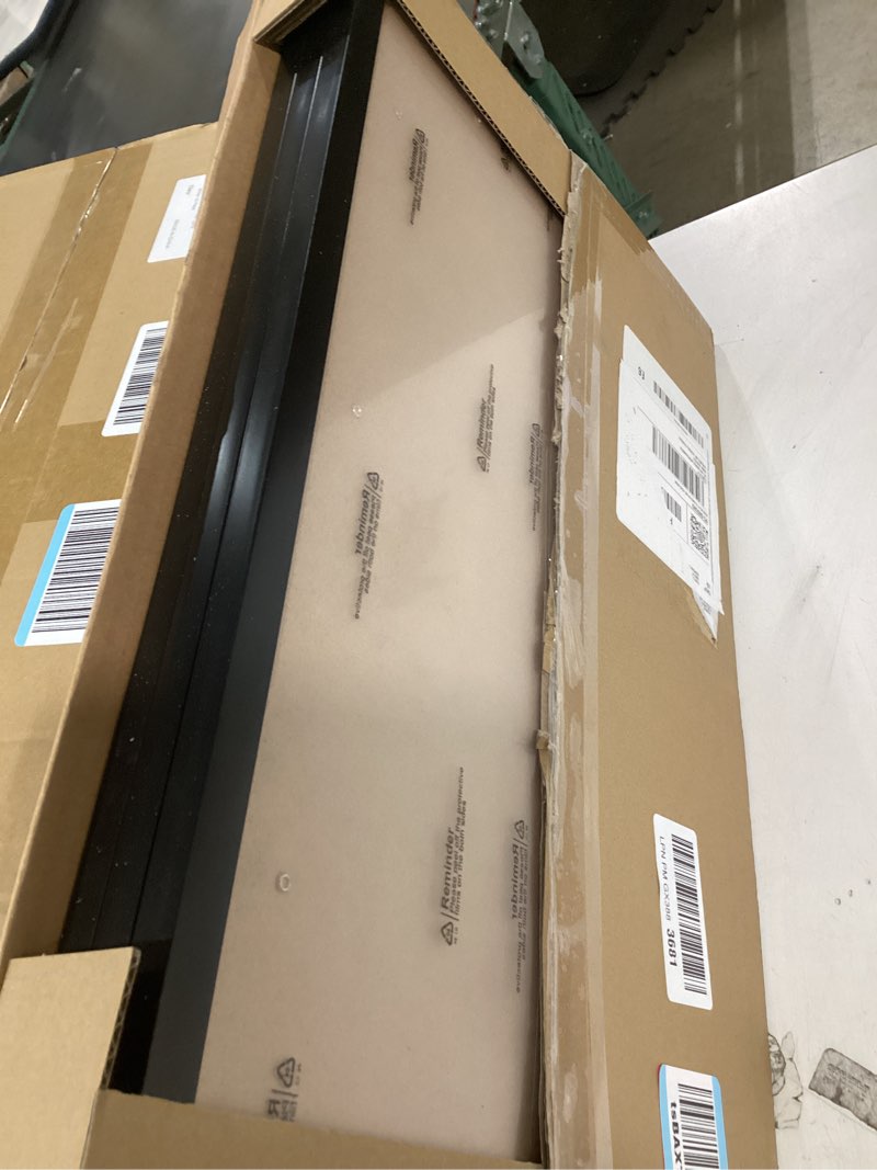 Condition photo showing Good Condition for fxojyvo 12x20 picture frame set of 3, black frame for 12 x 20 inch picture poster photo, light weight and high transparent 12 by 20 frame for wall - 3 pack/black/12 x20 black 12x20 3 packs