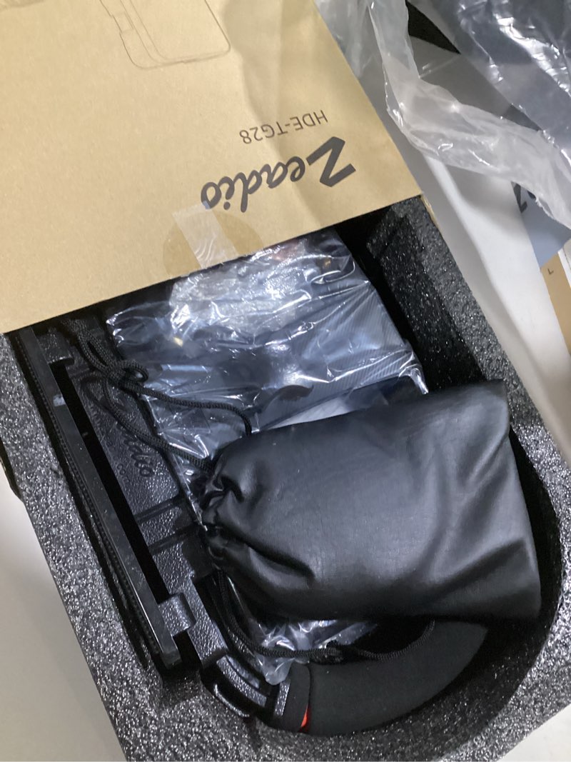 Condition photo showing Good Condition for zeadio smartphone camera stabilizer, all-in-one video rig kit with phone cage, rgb video light, microphone, action camera adapter, compatible with smartphones, action camera, dslr, cameras etc pro kit