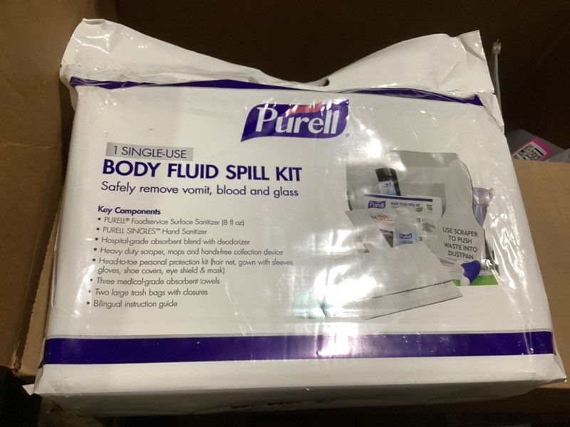 Condition photo showing New/Like New for purell® body fluid single-use spill kit