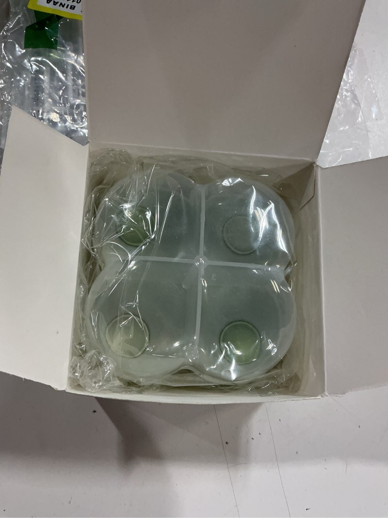 Condition photo showing New/Like New for Formula Dispenser No-Spill with Four Compartment, Infant Milk Powder Dispenser Portable On The Go, Kids Snack Formula Containers for Travel Hold Outdoor, Green