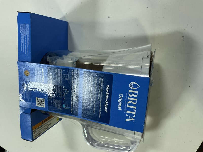 Condition photo showing Good Condition for brita large 10 cup white tahoe water filter pitcher with 1 standard filter  made without bpa