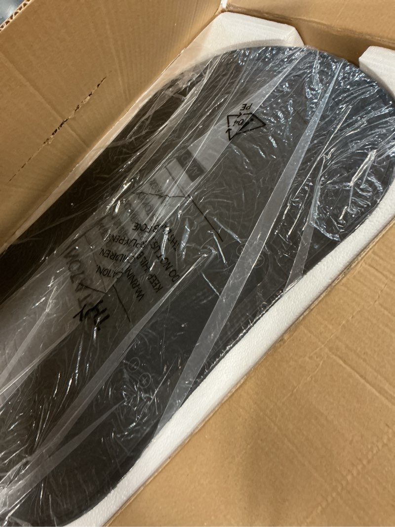 Condition photo showing Good Condition for merach vibration plate exercise machine, vibrating platform for lymphatic drainage weight loss muscle activation, full body home exercise equipment with led touch screen bluetooth pull cord arc-black