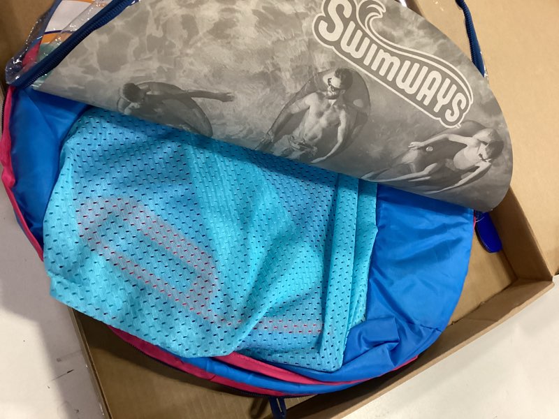 Condition photo showing New/Like New for SwimWays Spring Float Premium Hammock Pool Lounger, Inflatable Pool Floats Adult with Fast Inflation for Ages 15 & Up