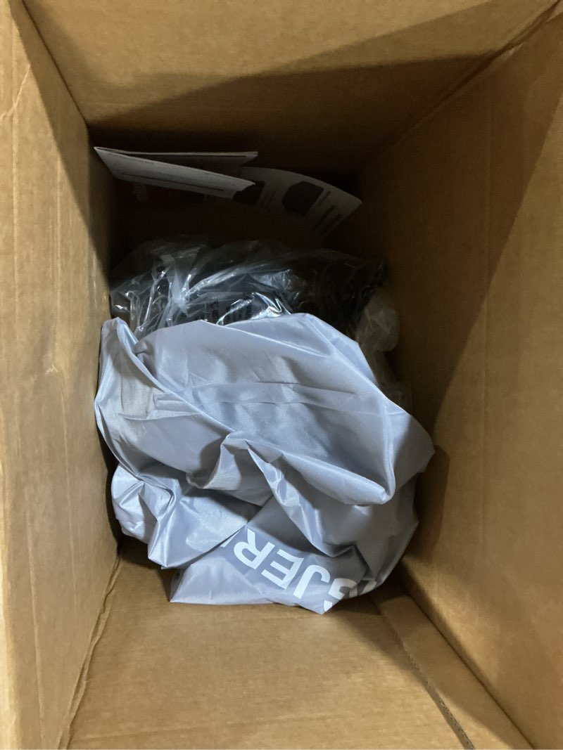 Condition photo showing As Is for KINGJERRY Queen Air Mattress with Built-in Pump, 18" Luxury Foam Topper Inflatable Blow Up Mattress, Breathable & Washable Silk Feel Cover, 900lbs Supports, 48Hr Leak-Proof, 3-Min Fast for Home&Guests Queen 18in