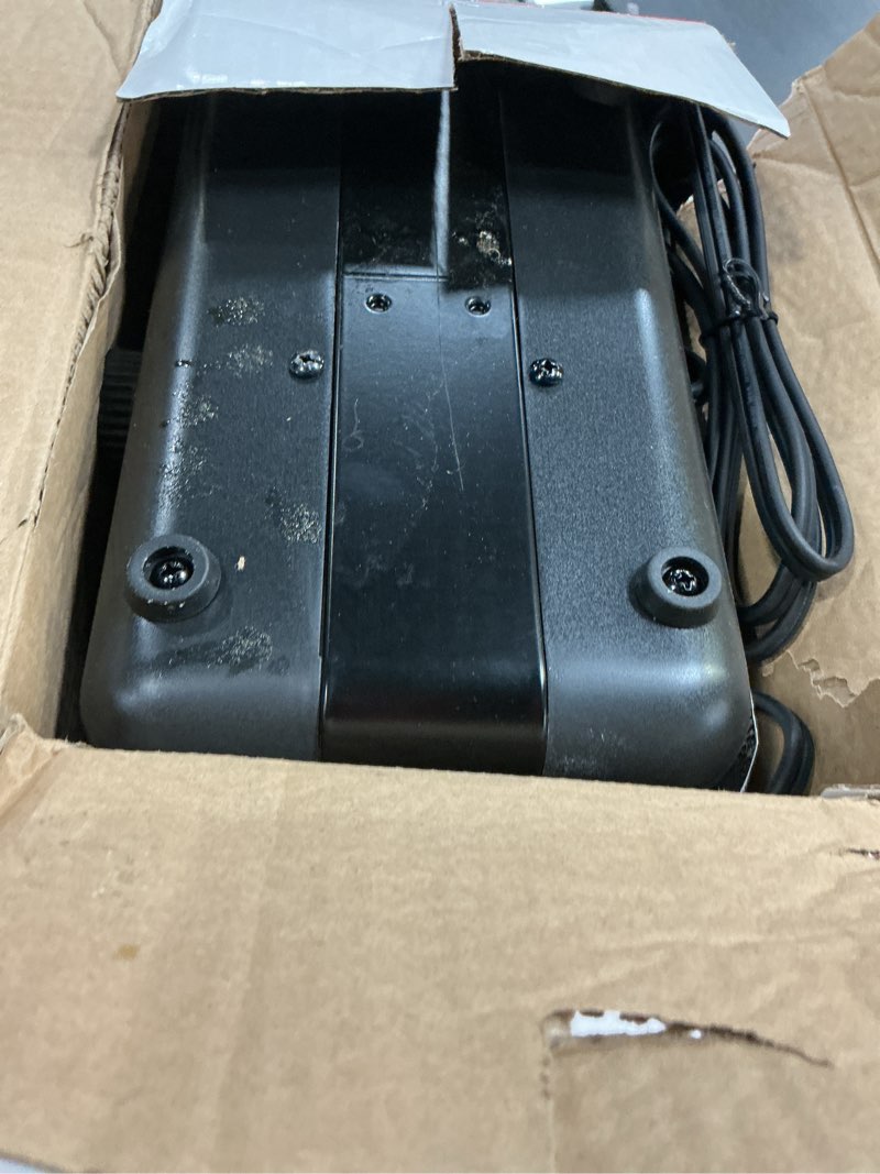 Condition photo showing As Is for hyper tough new 1500w milkhouse utility heater