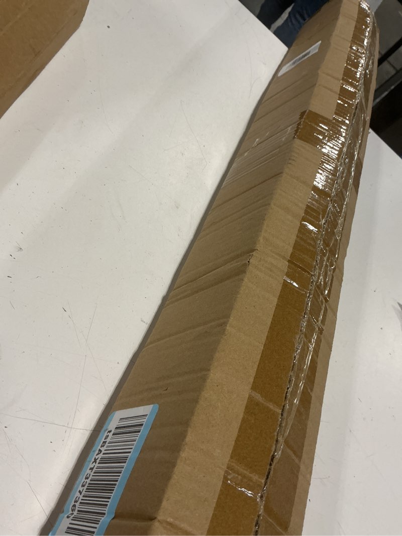 Condition photo showing New/Like New for lazblinds cordless roman shades for windows, light filtering thermal insulated window blinds, lightweight fabric blinds for indoor windows, 34.5" w x 48" h, ivory light filtering - ivory 34.5" w x 48" h
