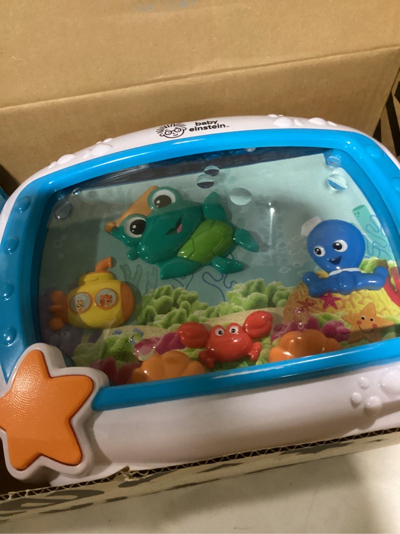 Condition photo showing New/Like New for Baby Einstein Sea Dreams Soother Musical Crib Toy and Sound Machine, Newborn and up Neutral
