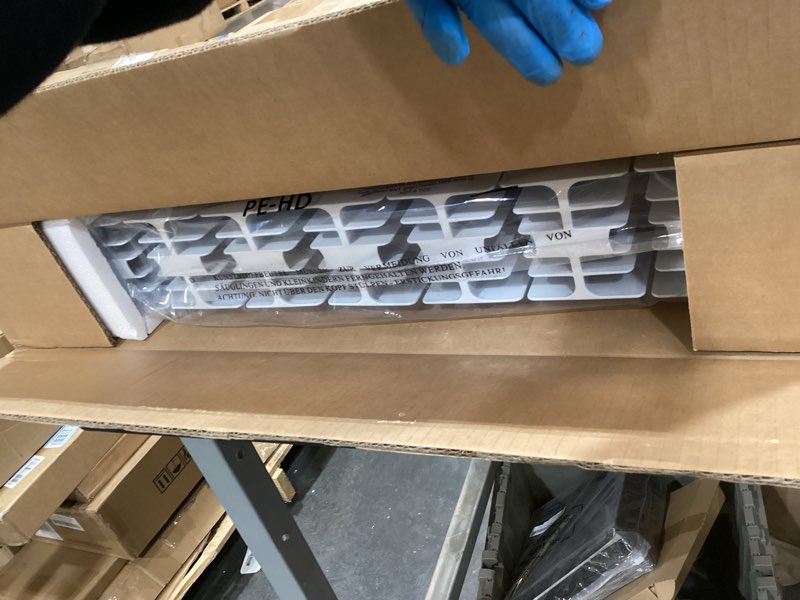 Condition photo showing New/Like New for 1500W Electric Panel Wall Heater, Plug-in Smart Convection Space Heaters For Indoor Use, Quiet Fan-Less Design, Freestanding/Wall Mount Heater With Adjustable Thermostat, Knob Switch(White)