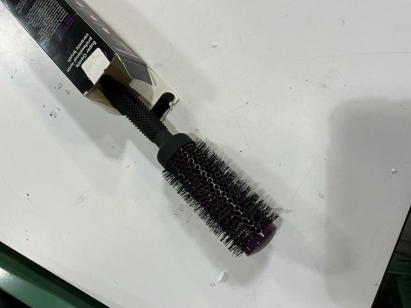 Condition photo showing Good Condition for ergo super gentle round hair brush for blow out - salon quality salon brushes for women - volumizing blowout brush - wet & dry use - erg43: 1.75 large - 1.75 inch