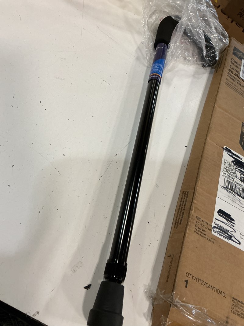 Condition photo showing Good Condition for medline aluminum cane walking aid is portable & lightweight, helps seniors & adults with balance, knee injuries, leg surgery recovery & mobility