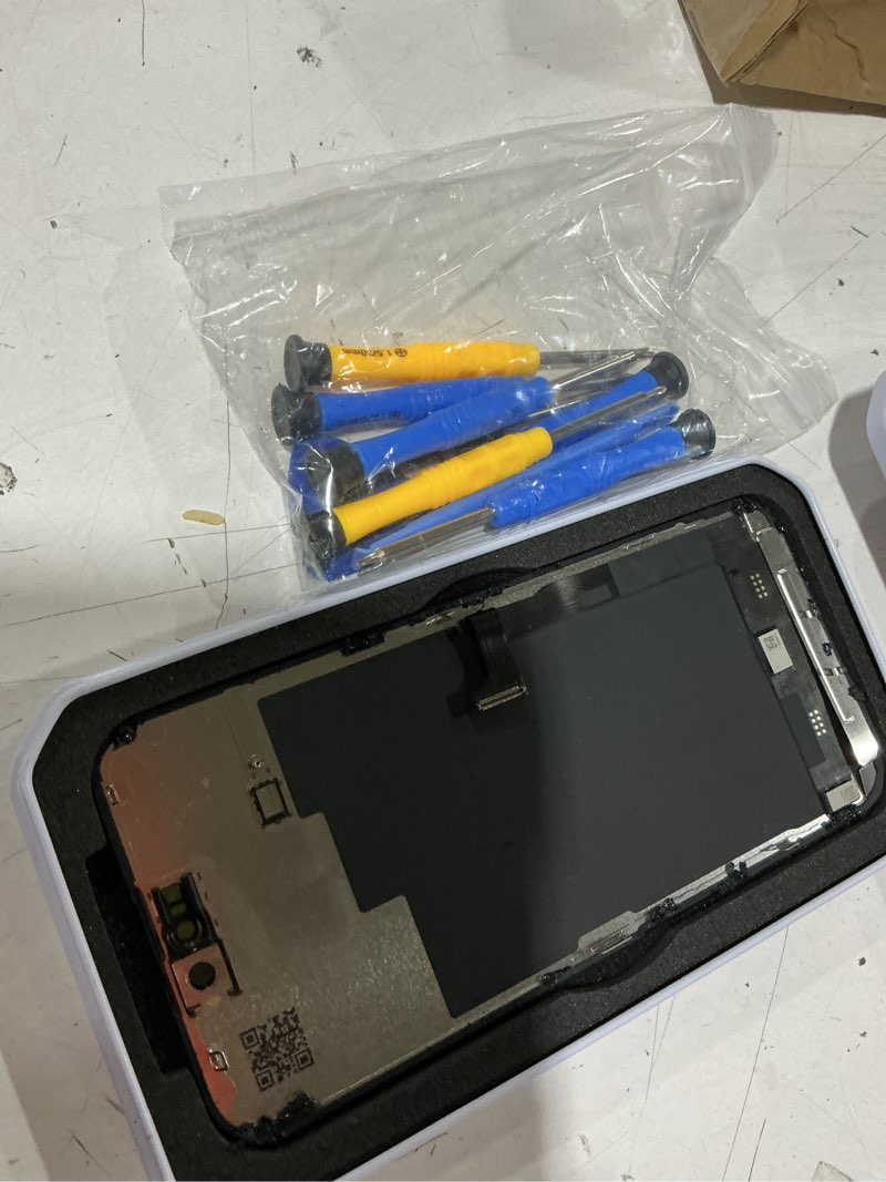 Condition photo showing Good Condition for passiontr for iphone 15 pro max lcd screen replacement 6.7 inch, 3d touch display digitizer full hd assembly stainless steel repair kits with waterproof and screen protector (incell)