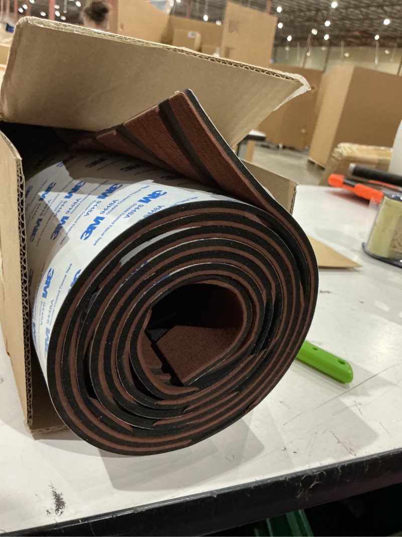 Condition photo showing New/Like New for icoop boat flooring eva foam decking sheet diamond boat mat self-adhesive seadek hydro turf sea deck non-slip marine carpet for pontoon yachts garage rv 94.5"x36"/24"/15.8", 47.2"x15.8" dark brown 94.5"x23.6"(15.39sqft)