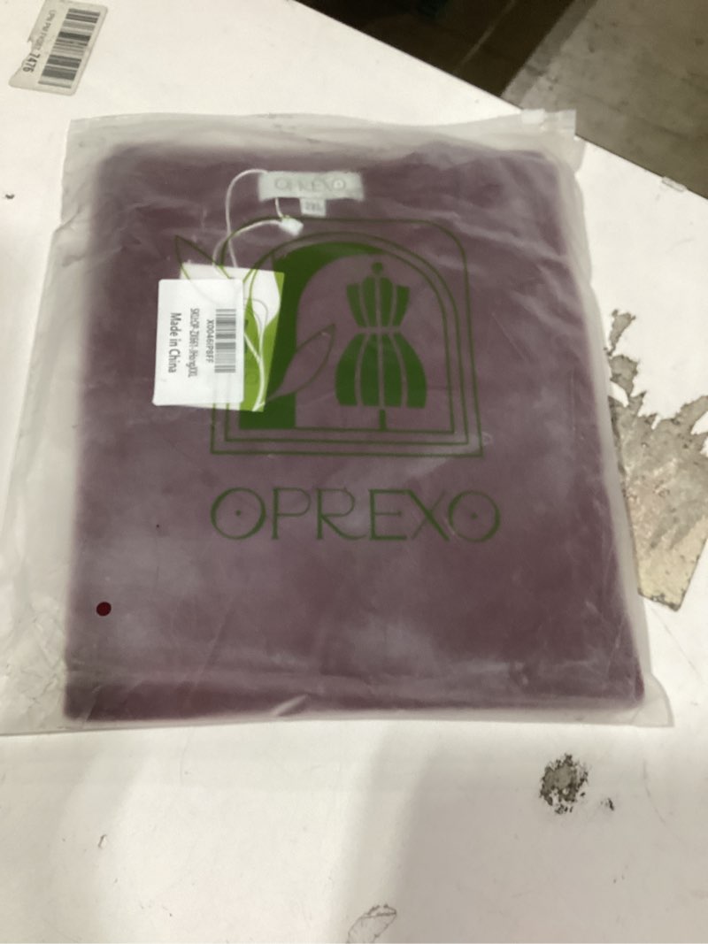 Condition photo showing Good Condition for Women's V Neck Pullover Sweater Long Sleeve Soft Knit Lightweight Jumper Tops Burgundy XX-Large