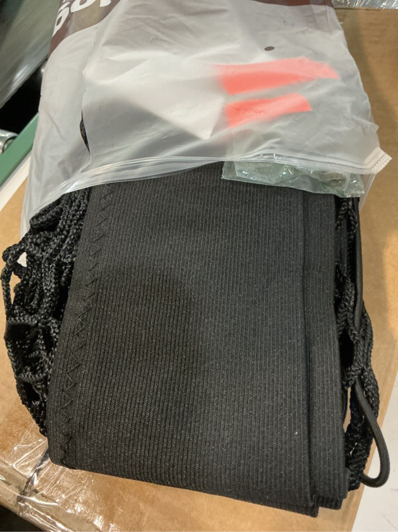 Condition photo showing Good Condition for muslogy truck bed cargo net trunk netting compatible with ford f-150 & lightning 2015-2026 accessories, pickup cargo organizer suv sedan storage net w/heavy duty carabiners 2015+ f150 (eye bolt)