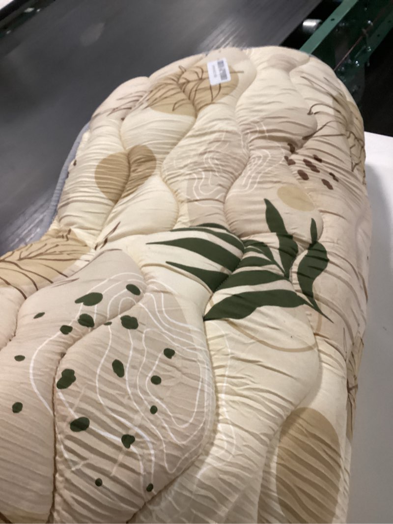 Condition photo showing As Is for Blissful Diary Baby Play Mats for Floor, 50x50 Playpen Mat, Thick Cushioning Padding Foam Playmat for Baby and Toddlers Infants, Non-Slip & Machine Washable, Earth Tones Design Earth Tones 50" X 50"