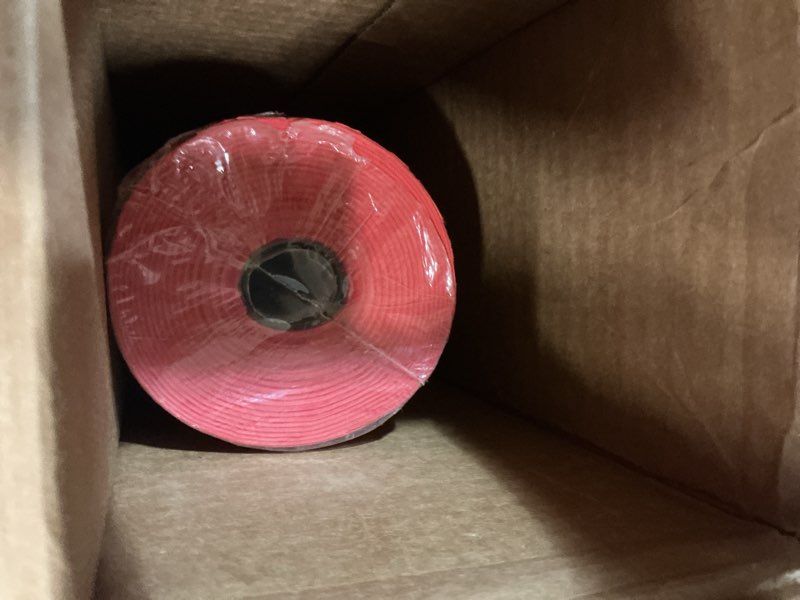 Condition photo showing New/Like New for PerkHomy 48" x 2,400" (200') Red Kraft Paper Roll for Craft Bulletin Board Paper Art Table Covering Crafting Gift Wrapping Bouquet Packing Parcel 80GSM 55LB (Red, 48" x 200') Red 48" Width x 200' Length