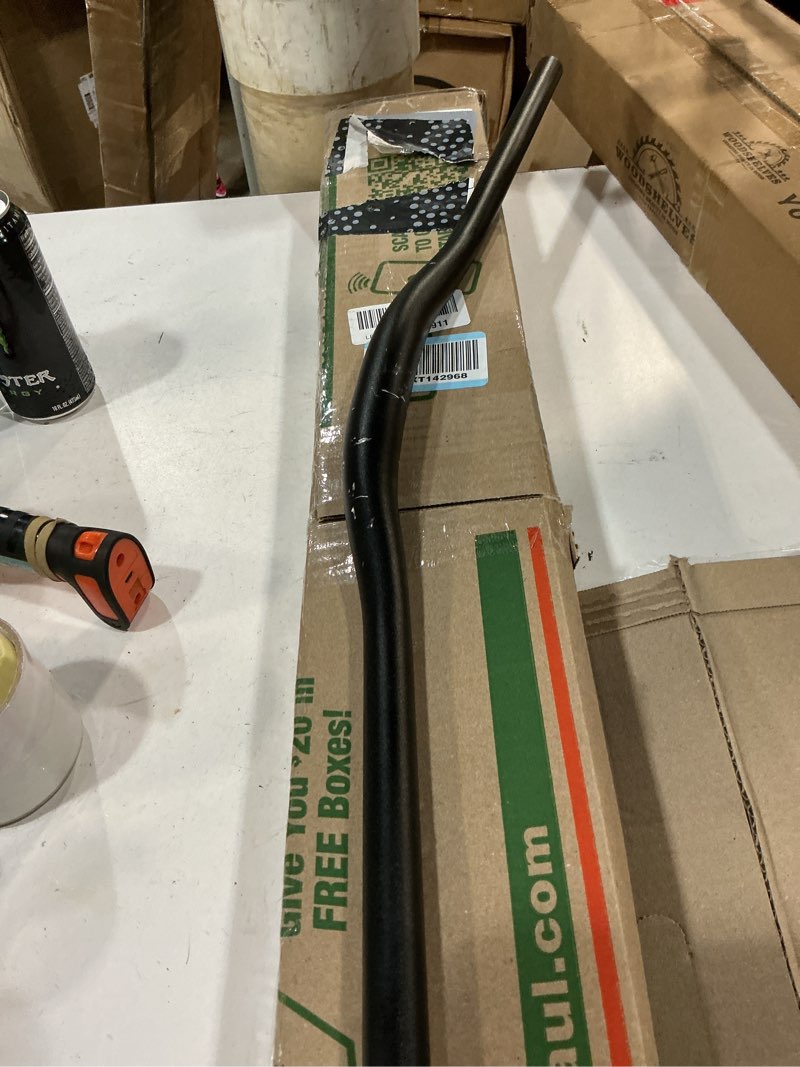 Condition photo showing Good Condition for 31.8 bike handlebar - 25mm, 55mm, 70mm, 90mm,120mm riser handlebar - 780mm aluminium alloy mountain bike bicycle handlebars (31.8-25mm rise)