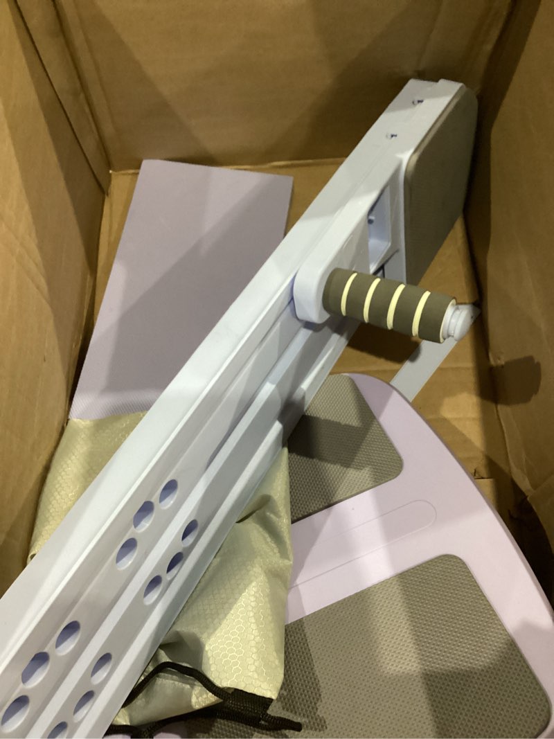 Condition photo showing Good Condition for nicoler portable pilates reformer set- pilates board 8-in-1 multi-functional pilates equipment blue