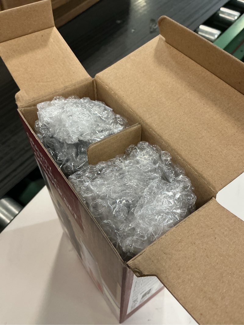 Condition photo showing As Is for salt and pepper grinder set rechargeable, automatic electric pepper and salt mill shaker with adjustable coarseness, led light, one-hand operation gravity spice grinder kitchen gadgets, 2 pcs