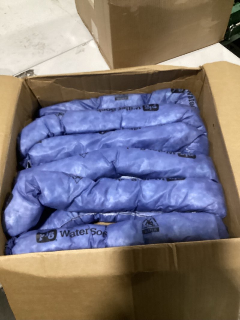 Condition photo showing Good Condition for pig super absorbent sock for water | 6 pack | ext. dia. 3" x 4' l | absorbs up to 1.75 gallons per sock | pm50635