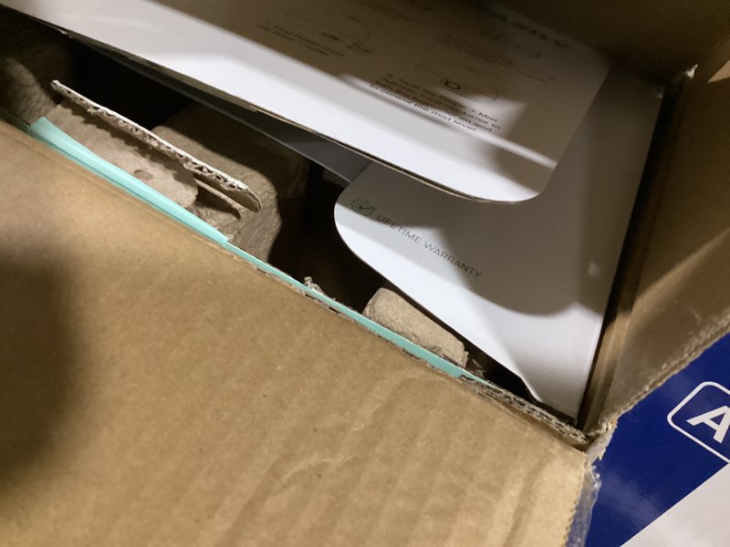 Condition photo showing New/Like New for frida baby 3-in-1 cool mist humidifier for baby with diffuser + nightlight, allergy relief baby humidifier for bedroom, nursery + large rooms, quiet, auto shut off, runs +24hrs