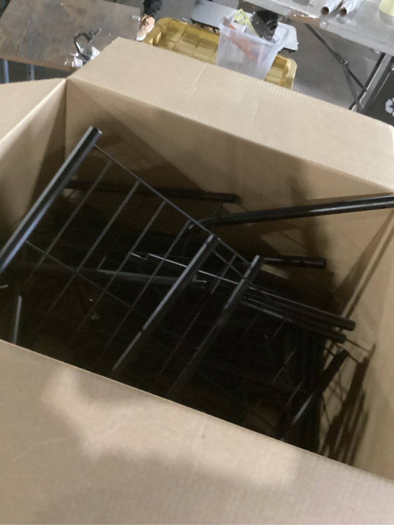 Condition photo showing New/Like New for Bookshelf, Bookcase, Shelves Organizer for Small Spaces, Storage Shelf Organizer, for Living Room, Bedroom, Study, Balcony, Black (similar to photo 